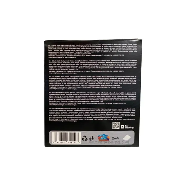 COLOR SAFE Ubrousky na praní,  Black protect, 20 ks